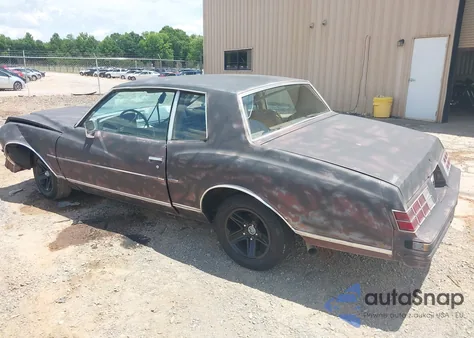 1979 Chevrolet Monte Carlo from USA, damaged, VIN 1Z37J9B485037